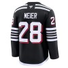 New Jersey Devils tröja Fanatics Premium Timo Meier 2024-25 Svart Tredje - NHL Tröjor Herr